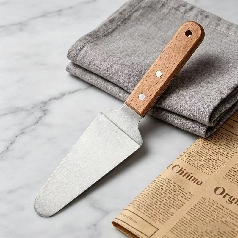 Wooden Handle Pizza Shovel