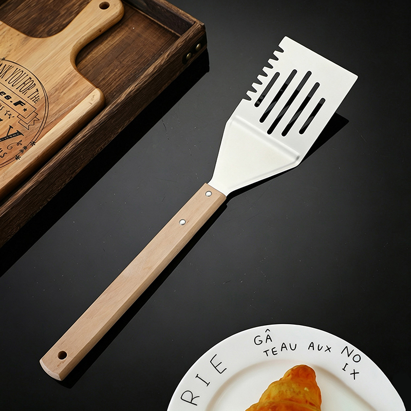 Wooden Handle Turner Spatula