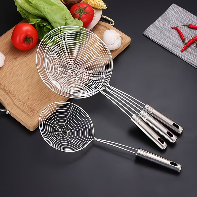 Long Handle SS Wire Skimmer Set