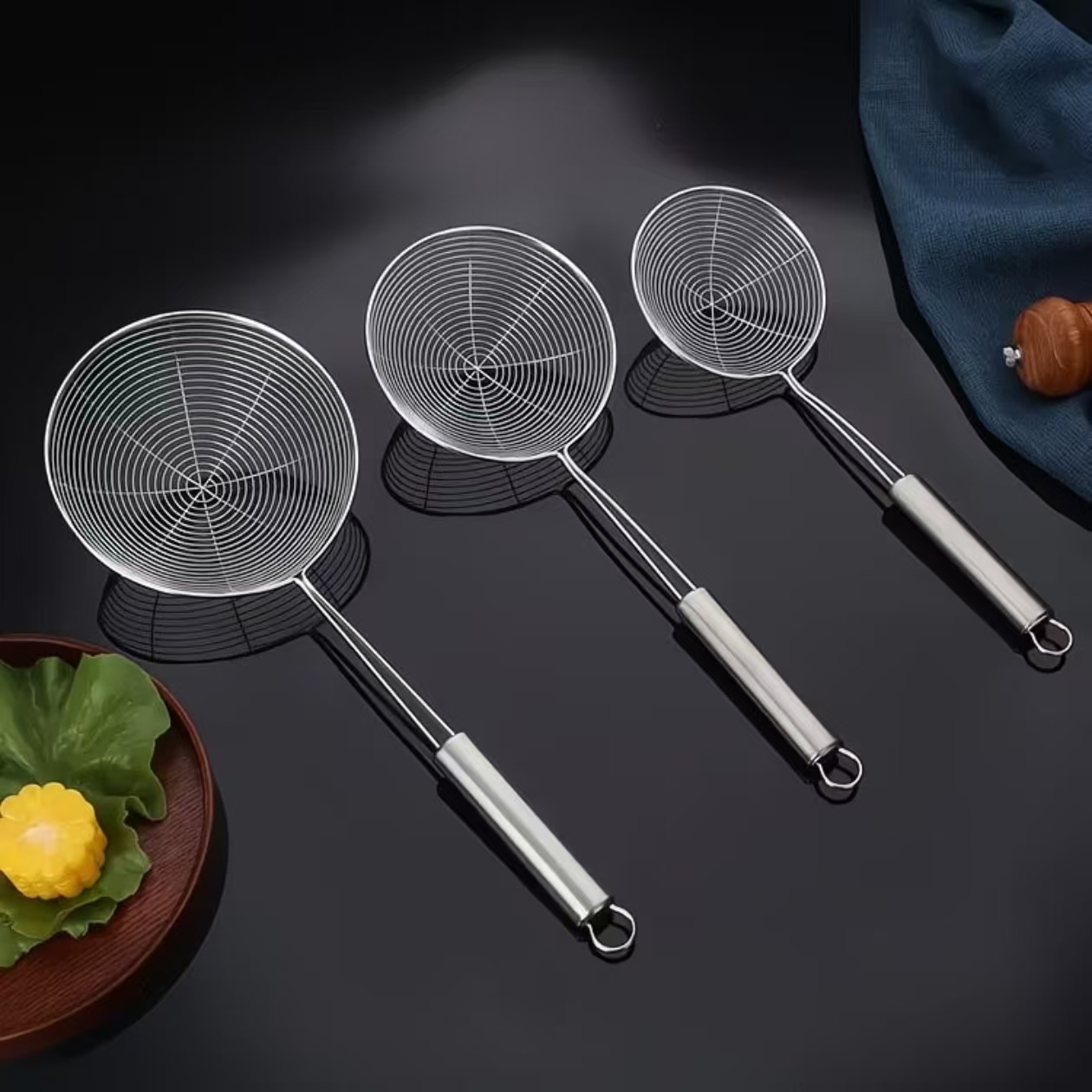 SS Fine Mesh Skimmer